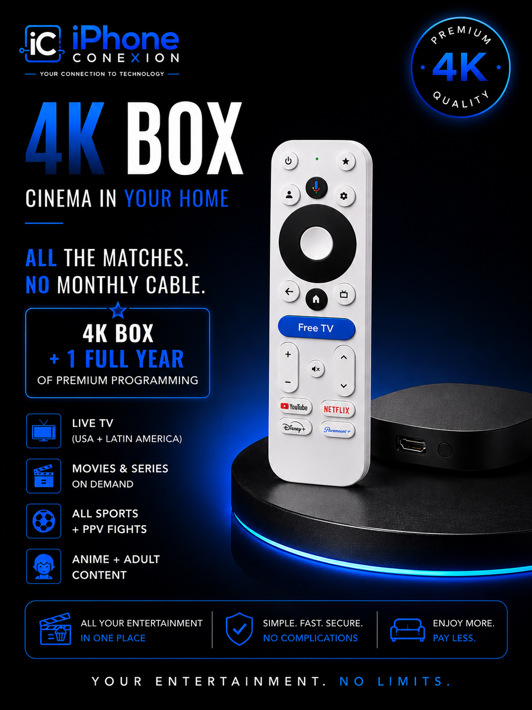 4K Streaming Box