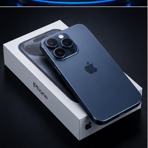 iPhone 15 Pro Blue Titanium 256GB